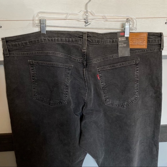 LEVIS’ premium woman wedgie skinny high rise pre washed plus size 22w - Picture 8 of 14